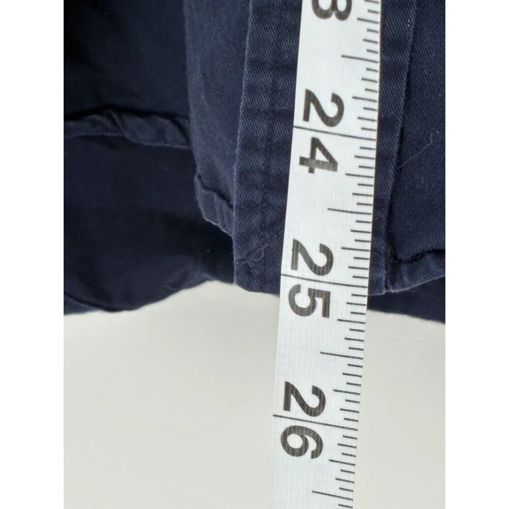 Polo Ralph Lauren Boys XL 20 Navy Button Down Shirt Blue Pony Long Sleeve